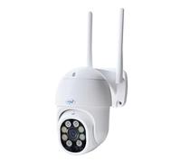 Cámara de videovigilancia inalámbrica PNI IP840, WiFi, PTZ, 8MP 4K, Ranura Micro SD, autónoma, Funciones de IA, ONVIF®