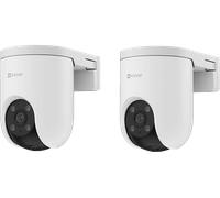 Cámara de vigilancia IP - Ezviz H8c SE 2K Duo Pack, 2304 × 1296, Función visión nocturna, Vista panorámica, Seguimiento inteligente, Blanco