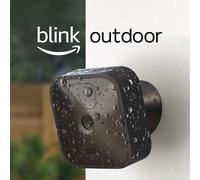 Cámara de vigilancia para exteriores Amazon Blink Outdoor, conectada a la red, resistente a la intemperie, con visión en color (día y noche)