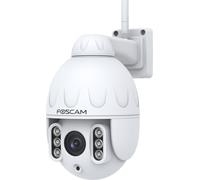 Cámara de vigilancia tipo domo FOSCAM SD4, con resolución de 4 megapíxeles, doble banda WLAN, función PTZ (pan, inclinación y zoom), zoom óptico de 4x y visión nocturna hasta 50 metros