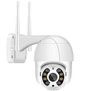 Cámara de vigilancia WiFi 1080P para exteriores, visión nocturna, IP66