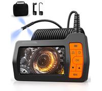 Cámara endoscópica de 15 metros, 5 pulgadas, resolución HD 1080p, grado de protección IP67, con 8 LEDs y tarjeta de 32 GB