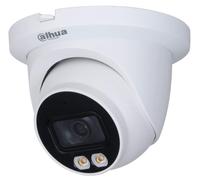 Cámara IP Dahua tipo "eyeball" IPC-HDW3549TM-AS-LED, 5MP, Full Color, tecnología WizSense, lente de 2.8mm, protección IP67, alimentación PoE, micrófono y ranura para tarjeta SD