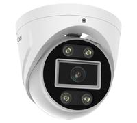 Cámara IP de seguridad Foscam T5EP, para uso exterior, con cable, compatible con Amazon Alexa y Google Assistant, 4500 K, certificaciones FCC, CE, WEEE