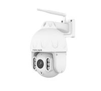 Cámara IP Domo PTZ Wi-Fi para Exteriores de 8MP con focos y Seguimiento Inteligente - FOSCAM SD8P Blanca