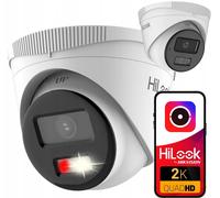 Cámara IP Hilook IPC-T240HA-LUC, cúpula, 4MP, tecnología híbrida con iluminación inteligente