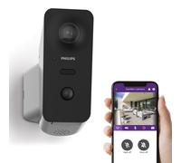 Cámara philips exterior conectada welcome eye