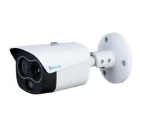 Cámara térmica Bullet Dual IP X-Security - 256x192 VOx | Lente 3.5 mm | Sensibilidad ≤ 40mK - Sensor óptico 1/2.7” 4 Mpx | Lente 4 mm - WizSense, con clasificación de humano y vehículo - Detección de
