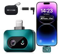 Cámara térmica Vantrue TS1 para iOS iPhone iPad, cámara infrarroja con resolución de 512 x 384 y superresolución, conectores Lightning / USB-C, de -20°C a 550°C - Nuevo