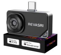 Cámara termográfica con resolución Super IR de 512 × 384 – Alimentación por USB-C – Medición de temperatura sin contacto – Plástico – Compatible con iOS y Android