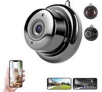Cámara ultra invisible mejorada sin enchufe, cámara de seguridad para interiores, mini cámara espía invisible inalámbrica, mini cámara oculta, cámaras pequeñas ocultas inalámbricas con visión nocturna