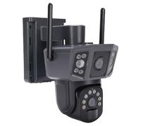 Cámaras de Seguridad Solar WiFi, para la Detección de Movimiento PIR de Conexión V380 Pro, Sistemas de Seguridad para el Hogar 8MP HD Outdoor para el Hogar con Energía del Panel