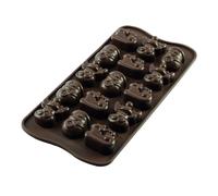 Camassia Molde de silicona "Choco winter" | Moldes para jabones | Molde de silicona invernal para hacer cosmética en casa