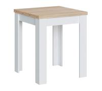 CAMBIA TUS MUEBLES CTM® Mesa Katia 67/134x67x79 cm - Cuadrada Extensible Tipo Libro, Diseño Moderno en Melamina de Alta Resistencia para Cocina o Comedor
