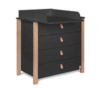 Cambiador bebé etude ct90 90x50x86 negro 86 cm