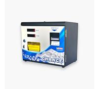 Cambiador de billetes a cuartos y fichas MV-101 de dólares, tolva única, capacidad para más de 3000 fichas, acepta $1 a $100, modelos de puerta delantera y trasera, negro o blanco (MV-101 AB