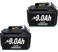 Cambio de batería, capacidad de 9000 mAh, compatible con varios modelos, paquete de 2 baterías de 9000 mAh