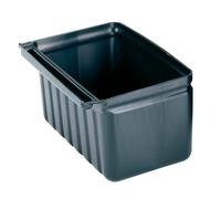 CAMBRO Accesorio Porta-cubiertos para carros de servicio, 9,5 L, Negro