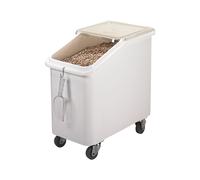 CAMBRO Carro de ingredientes con tapa inclinada 102 L Blanco