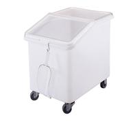 CAMBRO Carro de ingredientes con tapa inclinada 140 L - Blanco