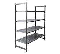 Cambro - Estantería Básico de 61 Cm de Fondo, 153 Cm de Longitud X 183 de Altura Com4 Estantes Ventilados