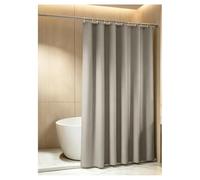 Camello Cortina de Ducha Antimoho Tela Impermeable, Lavable a máquina, Cortina Baño con Ojales y Ganchos, Cortinas de Baño para Bañera o Ducha 110x210cm/(WxH)