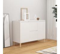 Camerina Aparador de Madera contrachapada Blanco 103,5x35x70 cm aparadores para Salon Mueble bajo Salon Armario Salon aparador Entrada recibidor