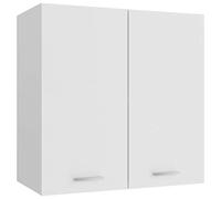 Camerina Armario Colgante Cocina contrachapada Blanco 60x31x60 cm vitrinas para Salon mostradores para Tiendas Mueble Cocina Alto armarios pequeño