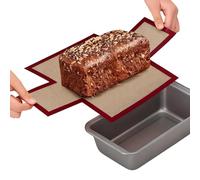 Camisas reutilizables para moldes de cocina antiadherente, lavable en lavavajillas - Alfombra de cocción para pasta fermentada, para repostería, pasteles, pizza y levadura