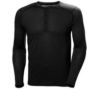 Camiseta de manga larga Helly Hansen Durawool Henley Noir S