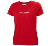 Camiseta de mujer Helly Hansen RWB Graphic Rouge L