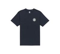 Element Camiseta Seal manga corta azul marino y blanco - S