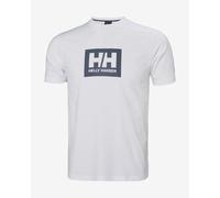 Camiseta Helly Hansen Box T 2.0 manga corta blanco - XL
