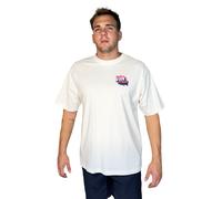 Camiseta oversize Hard Work Pays Off - Blanco roto / XL
