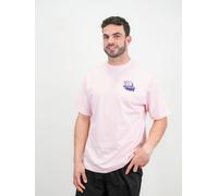 Camiseta oversize Hard Work Pays Off - Rosa / XL