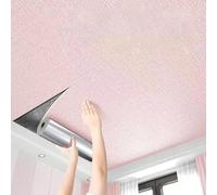 Cammeciso Placas Techo Desmontable,Paneles De Techo Autoadhesivo De PVC,Paneles Decorativos De Pared Y Techos,FáCiles De Limpiar,para DecoracióN del Hogar,La Oficina Y Las Parede