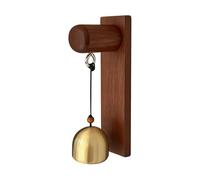 Campana Para Puerta Artesanal De Madera Con Sonido