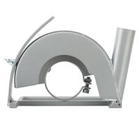 Campana protectora con guía deslizante y campana de aspiración para separación, 180 mm