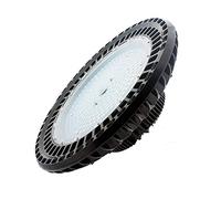 Campana UFO LED Chip Osram 150W 150Lm/w Luz Fría 5700K IP65 Duración 40000h 5 Años Garantía CRI 85 Factor de Potencia 0.98 Uso Nave Almacén Taller Zona de trabajo
