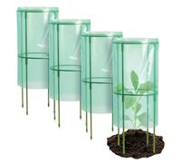 Campanas Jardín Tienda Protectora Reutilizable Contra Animales | Protección De Plantas Y Cloches Para Plántulas para Bancal Elevado, , Balcón Urbano, Patio, Frutal, Arbustos de Arándanos