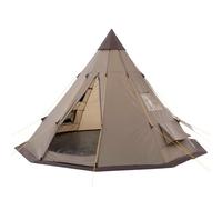 CampFeuer Tienda de Campaña Tipi Spirit | 4 Personas | Columna de Agua 3.000 mm | Ligera | Carpa | Tienda de Campaña Piramidal, Tienda Grupo, Tienda Camping, Tienda Familiar | Acampada, Senderismo