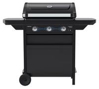 Campingaz Compact 3 EXS, parrilla de gas de acero con quemador lateral, modelo 2226229
