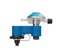 Campingaz Conexión Doble con regulador de presión de Gas para Estufas de Gas EasyClic, Doble conexión para Cartuchos de Gas EasyClic CV 300 y CV 470 Plus, así como Botellas de Gas R904 y R907
