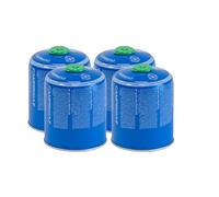 Campingaz CV 470 Plus Cartucho gas 4-Pack, cartucho de válvula con tecnología patentada Easy Clic Plus, adecuado para estufas, parrillas o lámparas de camping Campingaz, 450g de butano/propano (80/20)