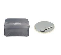 CAMPINGAZ Funda BBQ Premium Portátil - Attitude 2100 (66 x 51 x 38 cm) & Modulo Culinario Piedra de Pizza, para Horno y Parilla con Tabla de Madera y Cortador de Pizza, Ø 33 cm