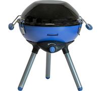 Campingaz Parrilla pequeña para camping, festivales o picnics, barbacoa de camping con opciones de cocción flexibles, estufa de gas con plancha antiadherente y soporte para ollas