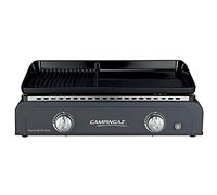 Campingaz Plancha de gas BF XD Twin Llama azul 2 quemadores