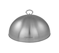 Campingaz Premium Campana para parrilla y plancha de 32 cm, campana de acero inoxidable, tapa de cocción al vapor redonda, cúpula para hamburguesas