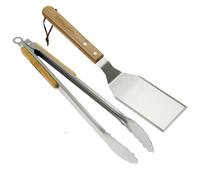 Campingaz juego de utensilios para barbacoa pinzas y espátula - utens