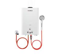 CAMPLUX BW422 Calentador de Agua a Gas de 16 Litros, Gas Propano (37mbar) / Butano (28-30mbar), para Campar, RV, Lavado de Caballo